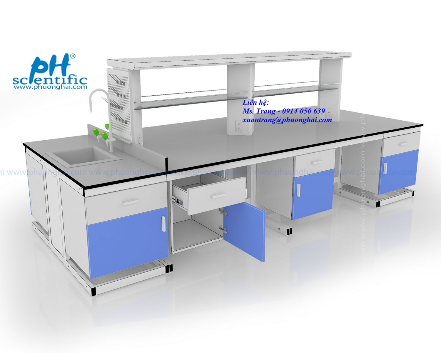 Dịch vụ thiết kế và lắp đặt nội thất phòng thí nghiệm đạt tiêu chuẩn quốc tế